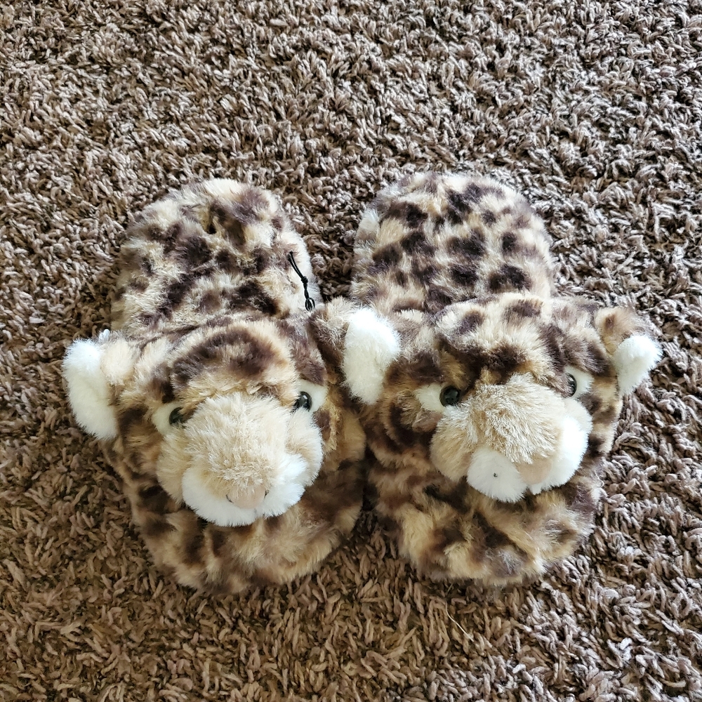 Leopard slipper kids (13-1)